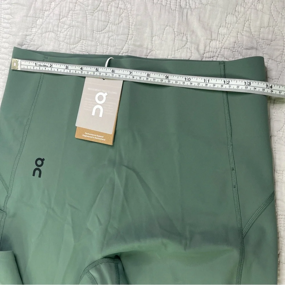 On Cloud Run On Clouds Women’s Movement Tights Long Size XL Ivy - Picture 8 of 16